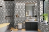 Picture of Elon Tile & Stone - Honeycomb Mosaics Pearl White Sand Dollar
