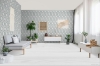 Picture of Elon Tile & Stone - Honeycomb Mosaics Ming Green White Absolute