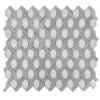 Picture of Elon Tile & Stone - Captiva Mosaics White Thassos Blue Celeste Ming Green