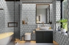 Picture of Elon Tile & Stone - Captiva Mosaics White Thassos Blue Celeste Ming Green