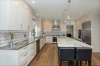 Picture of Elon Tile & Stone - Basketweave Mosaics Pearl White XL Pacific Gray Dot Honed