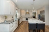 Picture of Elon Tile & Stone - Basketweave Mosaics Cross-Cut Light Ivory Travertine Dolomite Dot Honed