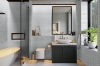 Picture of Elon Tile & Stone - Basketweave Mosaics Dolomite Bardiglio Dot Honed