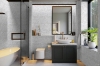 Picture of Elon Tile & Stone - Basketweave Mosaics Dolomite Crema Marfil Dot Honed