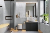 Picture of Elon Tile & Stone - Basketweave Mosaics Dolomite XL 5/8 Carrara Dot Honed
