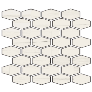 Picture of Florim USA - Epic Mosaic Hexagon Matte Dolomite