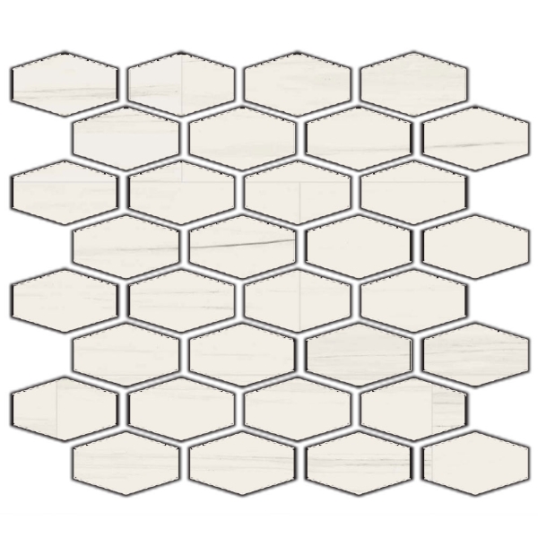 Picture of Florim USA - Epic Mosaic Hexagon Matte Dolomite