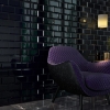 Picture of Elon Tile & Stone - Metropolitan Beveled Piccadilly Black Glossy