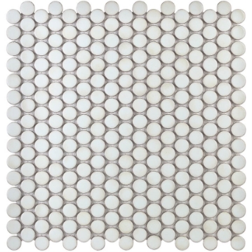 Picture of SOHO Studio Corp - Simple Mosaic Rimmed Penny Rounds Sage