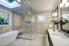 Picture of Elon Tile & Stone - Limestone 6 x 12 Cross-Cut Light Ivory Travertine Honed