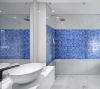 Picture of Bati Orient - Glass Pool Striped Cobalt Blue