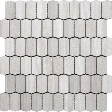 Picture of Bati Orient - Limestone Hexagon Multi Finish Grey