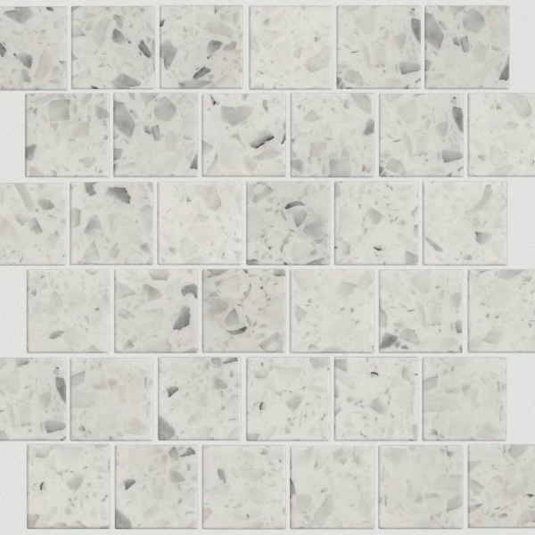 Picture of Shaw Floors - Luxe Moderne 2 x 2 Mosaic Streamline White