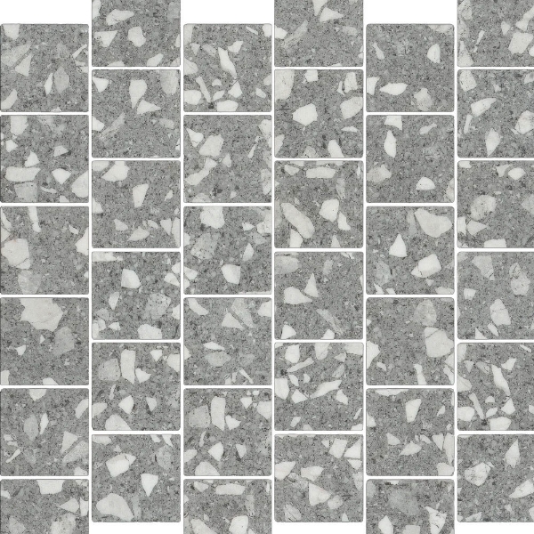 Picture of Shaw Floors - Luxe Moderne 2 x 2 Mosaic Machine Age Grey