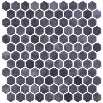 Picture of Onix Mosaico - Hex Stoneglass Antracite