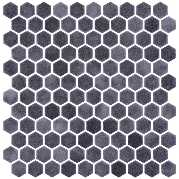 Picture of Onix Mosaico - Hex Stoneglass Antracite
