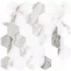 Picture of Milestone - Jem Mosaic Hexagon Capriccio Grey Polished