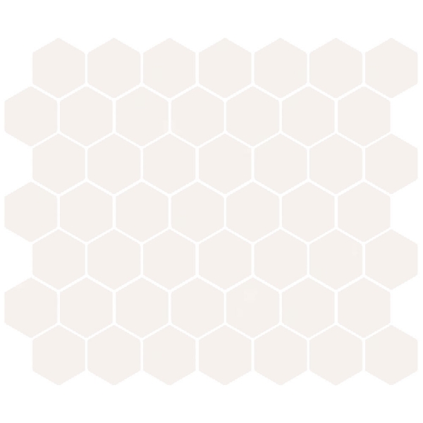 Picture of American Olean - Color Story Mosaic Hexagon Glossy Ice White