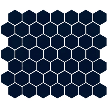 Picture of American Olean - Color Story Mosaic Hexagon Glossy Navy