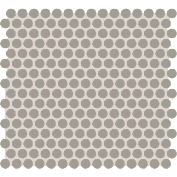 Picture of American Olean - Color Story Mosaic Penny Rounds Glossy Dependable