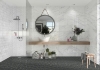 Picture of American Olean - Foyer Hexagon Mosaic Steely