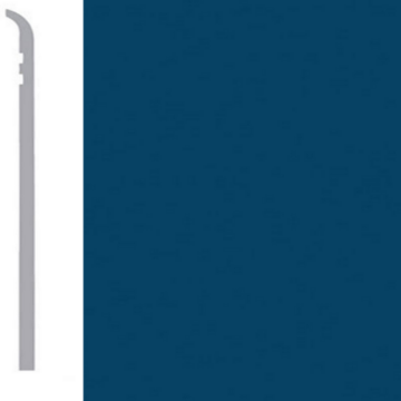 Picture of Burke - Burkebase Type TV Wall Base .080 Toeless 2.5 Bright Blue