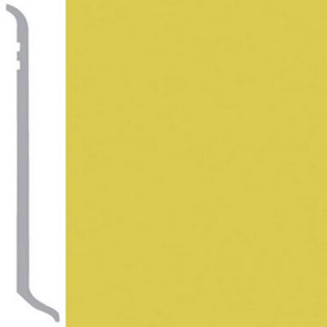 Picture of Burke - Burkebase Type TV Wall Base .080 Coved 2.5 Lemoncurd