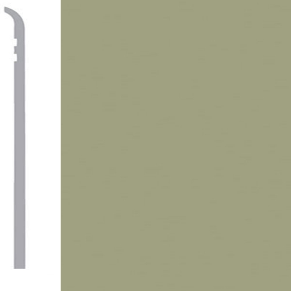 Picture of Burke - Burkebase Type TV Wall Base .080 Toeless 4 Frosted Jade