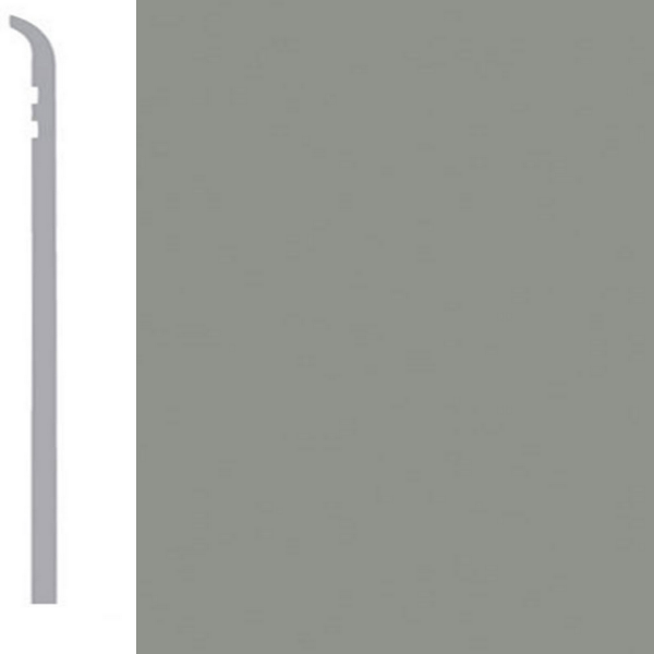 Picture of Burke - Burkebase Type TV Wall Base .080 Toeless 2.5 Platinum Metallic