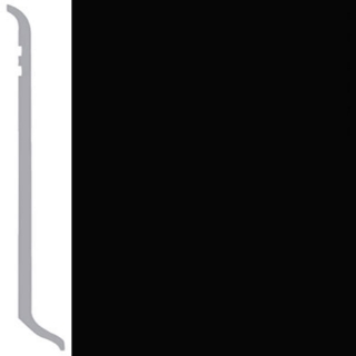 Picture of Burke - Burkebase Type TV Wall Base 1/8 Coved 2.5 Black