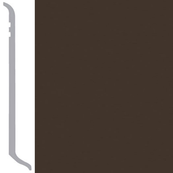 Picture of Burke - Burkebase Type TV Wall Base 1/8 Coved 4 Chocolate