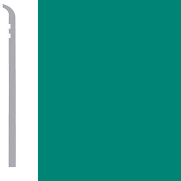 Picture of Burke - Burkebase Type TV Wall Base 1/8 Toeless 4.5 Light Teal