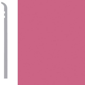 Picture of Burke - Burkebase Type TV Wall Base 1/8 Toeless 6 Neon Pink