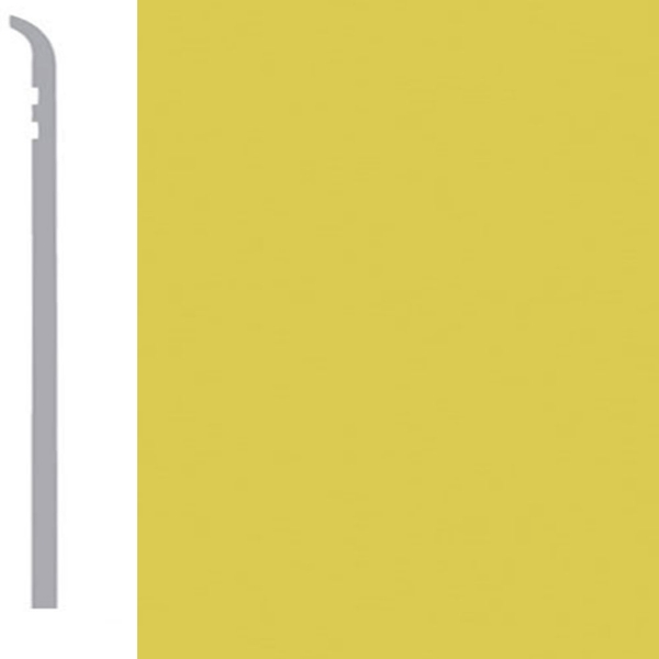 Picture of Burke - Burkebase Type TP Wall Base Toeless 2.5 Lemoncurd