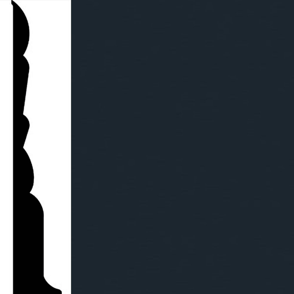 Picture of Burke - Edge Effects Cache 4 1/4 Wall Base Navy