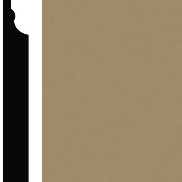 Picture of Burke - Edge Effects Illusion 3 1/4 Wall Base Ginger