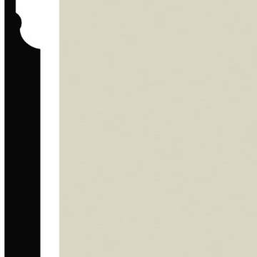 Picture of Burke - Edge Effects Illusion 3 1/4 Wall Base Off White