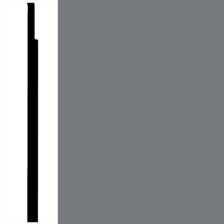 Picture of Burke - Edge Effects Lunar 4 Wall Base Charcoal