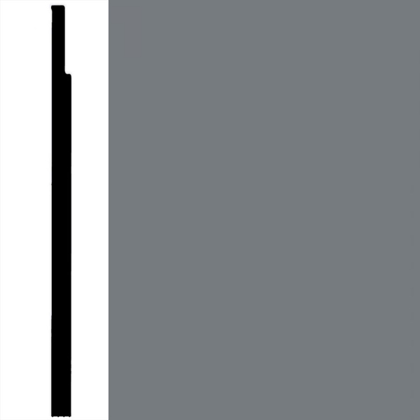 Picture of Burke - Edge Effects Lunar 4 Wall Base Charcoal