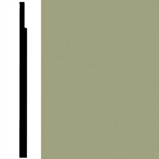 Picture of Burke - Edge Effects Lunar 4 1/2 Wall Base Frosted Jade