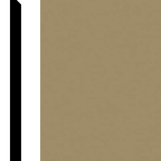 Picture of Burke - Edge Effects Simplicity 6 Wall Base Ginger