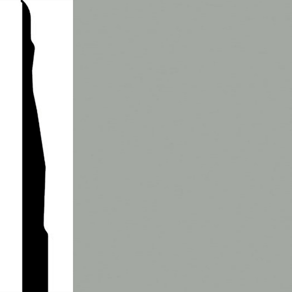 Picture of Burke - Edge Effects Marquee 4 1/4 Wall Base Ash