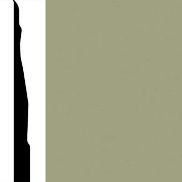 Picture of Burke - Edge Effects Marquee 4 1/4 Wall Base Frosted Jade