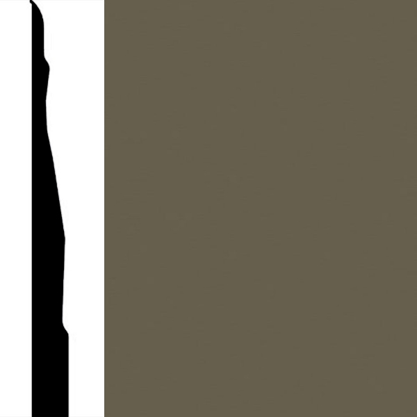 Picture of Burke - Edge Effects Marquee 4 1/4 Wall Base Mocha