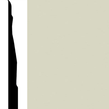 Picture of Burke - Edge Effects Marquee 4 1/4 Wall Base Off White