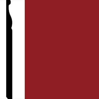 Picture of Burke - Edge Effects Regal 5 1/4 Wall Base Geranium