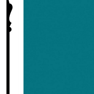 Picture of Burke - Edge Effects Elegance 6 Wall Base Peacock