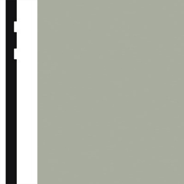 Picture of Burke - Edge Effects Double Etched 4 1/4 Light Gray