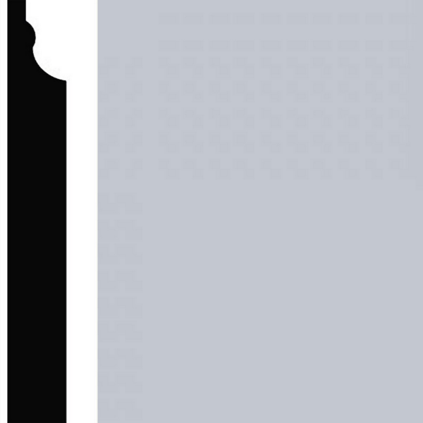 Picture of Burke - Edge Effects Illusion 3 1/4 Sky Gray