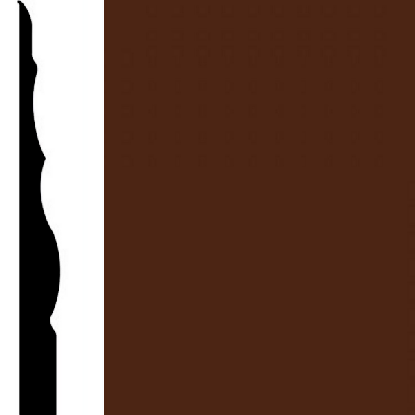 Picture of Burke - Edge Effects Sophisticate 4 1/4 Brown